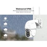 Sricam SP028 1080P HD Outdoor PTZ Camera, Support Two Way Audio / Motion Detection / Humanoid Detection / Color Night Vision / TF Card, US Plug - Trustpick