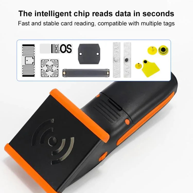UHF 915M Inventory Terminal RF Tag Handheld RFID Bluetooth Reader, Reading Distance: 0 - 6m - Trustpick