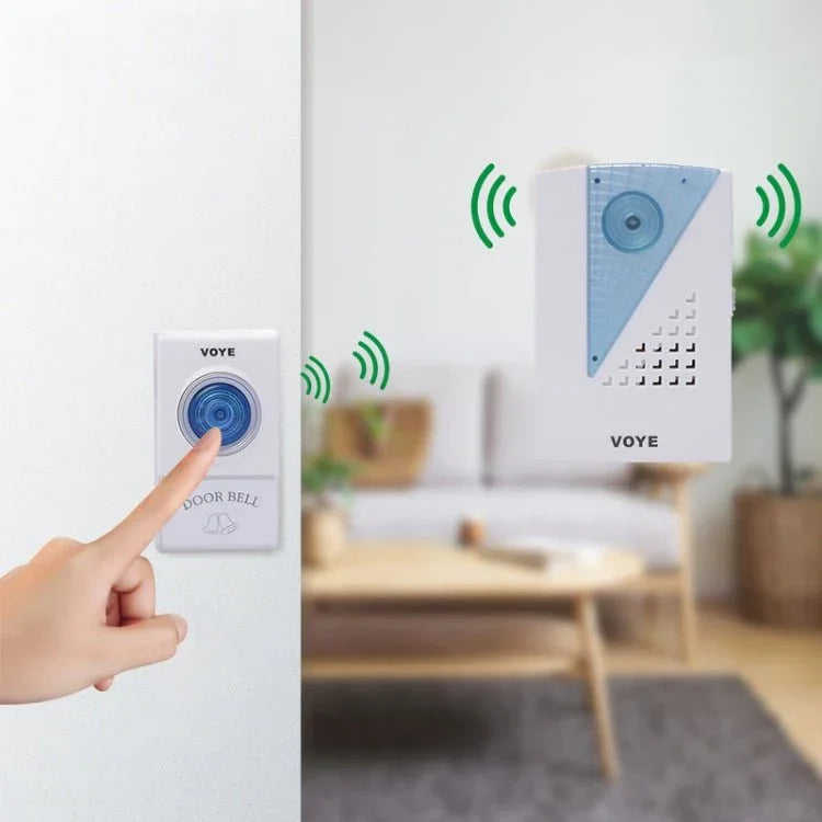 VOYE V001AB Wireless Doorbell with 2 Remote Control - Trustpick